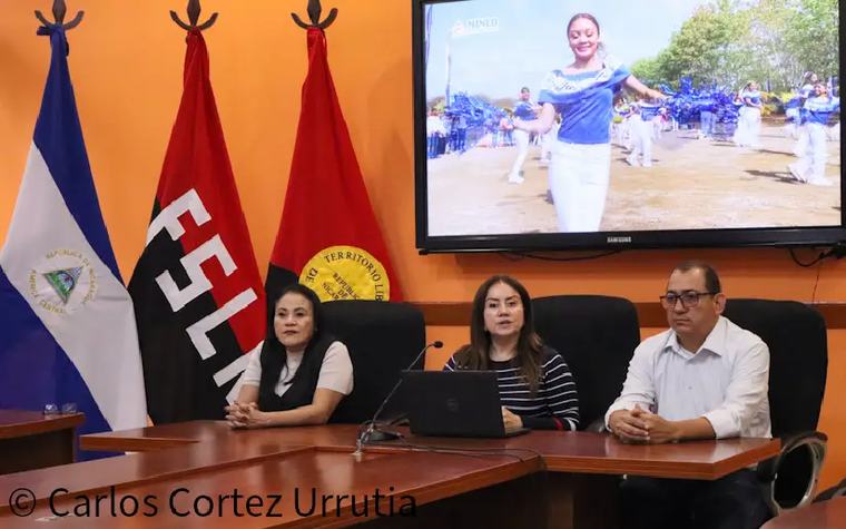 MINED realiza actividades educativas para rendir honores a la patria