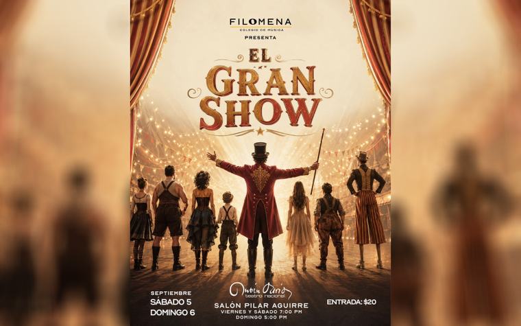 Programa de Actividades del Teatro Nacional Rubén Darío, del Sábado 5 al Domingo 27 de Septiembre 2026